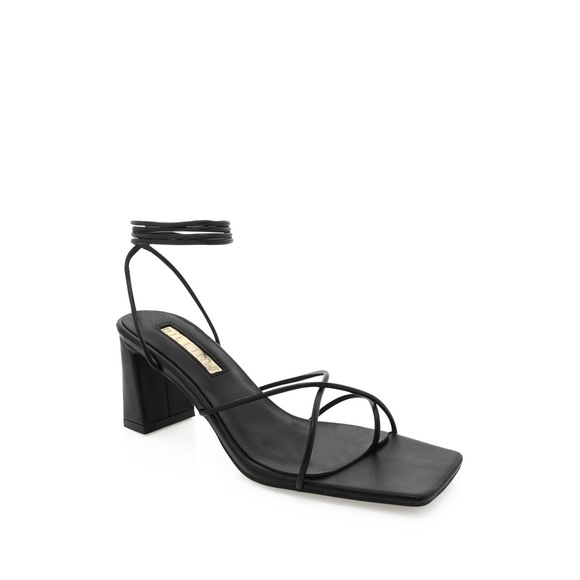 Issa Black Block Heel - Picture 2 of 6